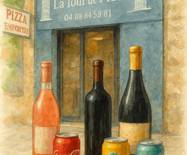 Restaurant La tour de pizz’a à Mazan, France