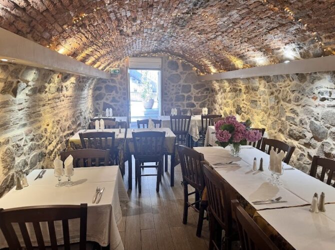 Restaurant La Voûte à Piana, France