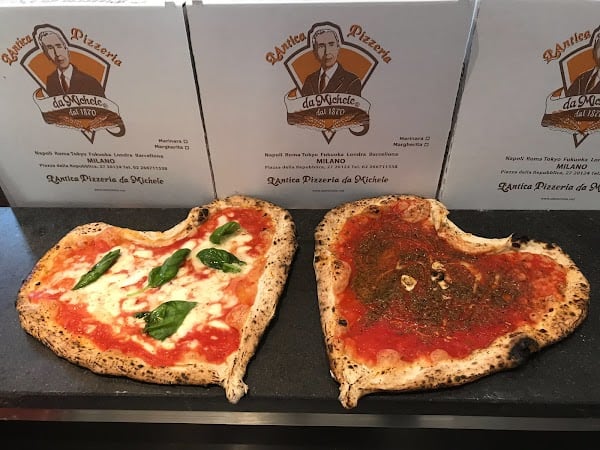 Restaurant L’Antica Pizzeria • da Michele à Milan, Italie