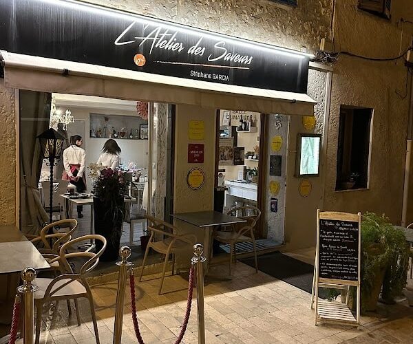 Restaurant L’Atelier Des Saveurs by Stéphane GARCIA – La Colle sur Loup (06 480) à La Colle-sur-Loup, France