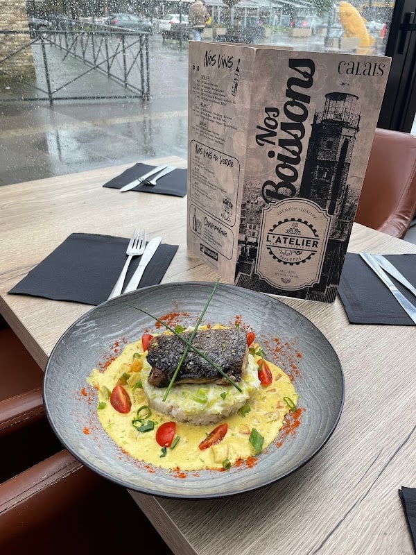 Restaurant L’atelier, Père et fils – Calais à Calais, France