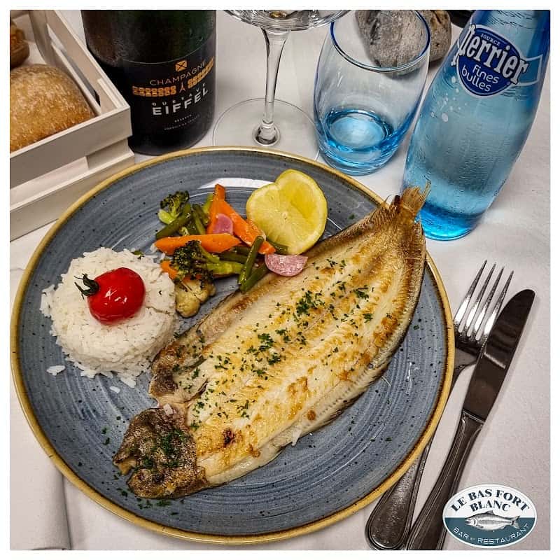 Restaurant Le Bas Fort Blanc à Dieppe, France