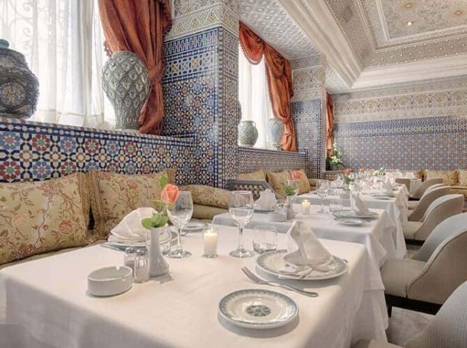 Restaurant Le Basmane à Casablanca, Maroc