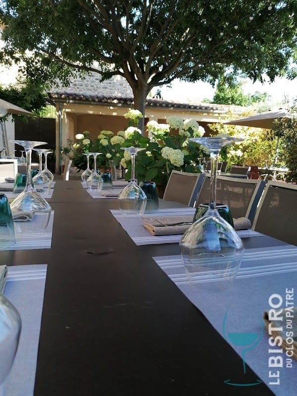 Restaurant Le bistro du Clos du Pâtre à Caromb, France