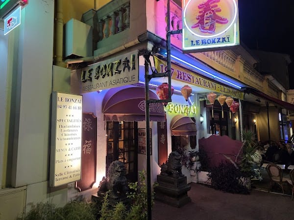 Restaurant Le Bonzaï à Roquebrune-Cap-Martin, France