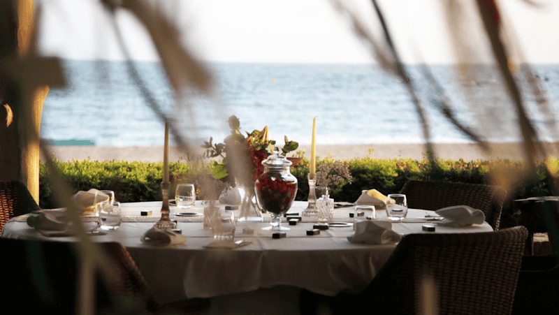 Restaurant Le café de la plage à Piana, France