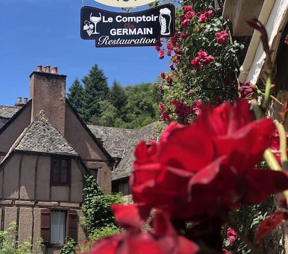 Restaurant Le comptoir de Germain à Conques-en-Rouergue, France