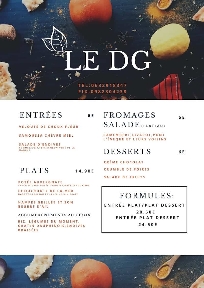 Restaurant le DG lisieux à Lisieux, France