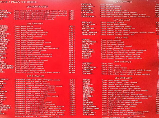 Restaurant Le Four à Pizza à Caumont-sur-Durance, France