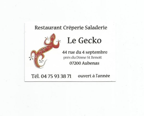 Restaurant Le Gecko Aubenas à Aubenas, France