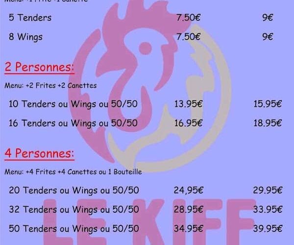 Restaurant Le Kiff Guéret à Guéret, France