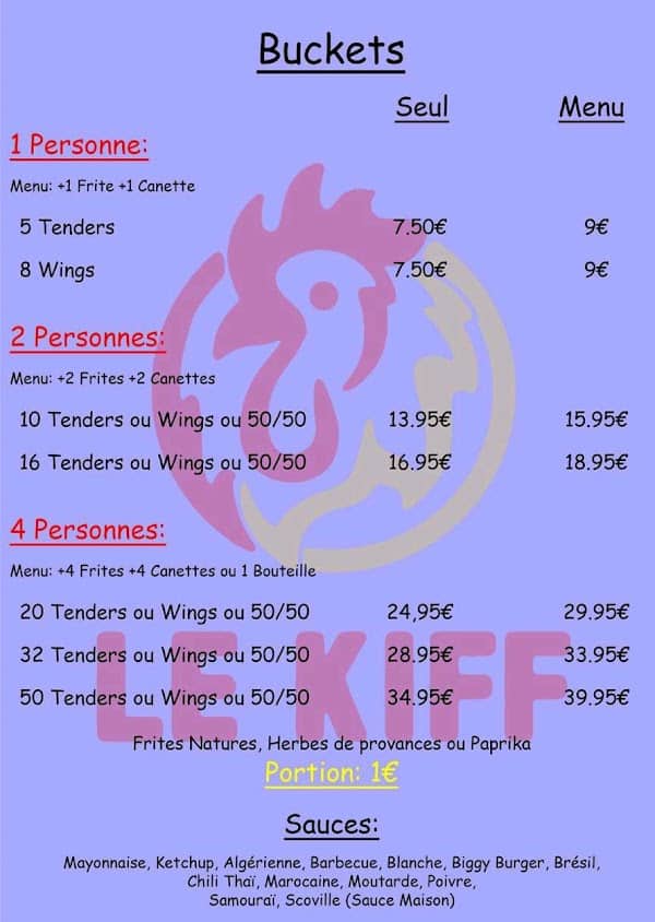 Restaurant Le Kiff Guéret à Guéret, France