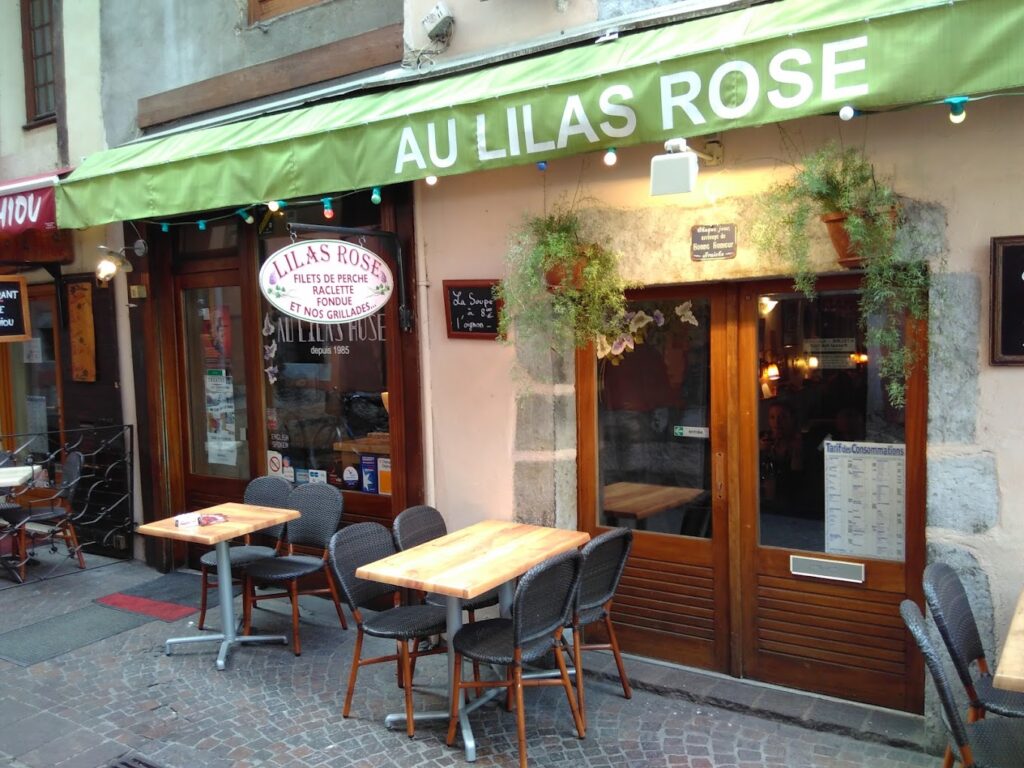 Restaurant Le Lilas Rose à Annecy, France