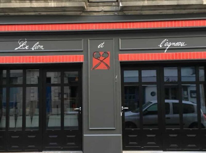Restaurant Le Lion et L’agneau à Nantes, France