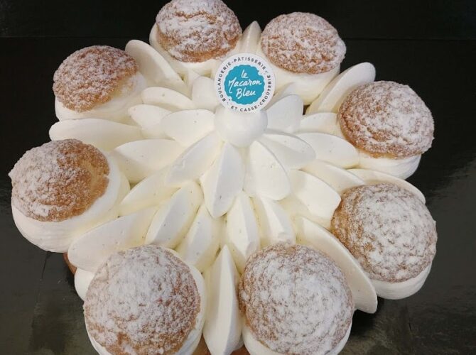 Restaurant Le Macaron Blue à Bezannes, France