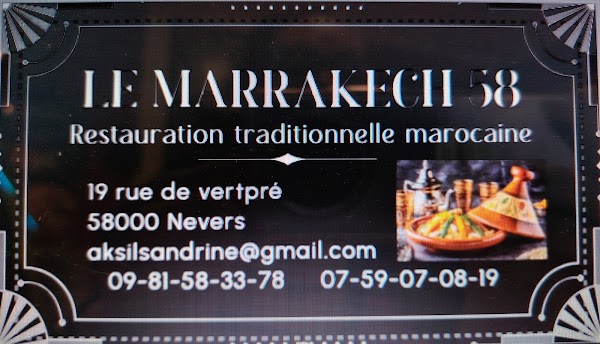 Restaurant LE MARRAKECH 58 à Nevers, France