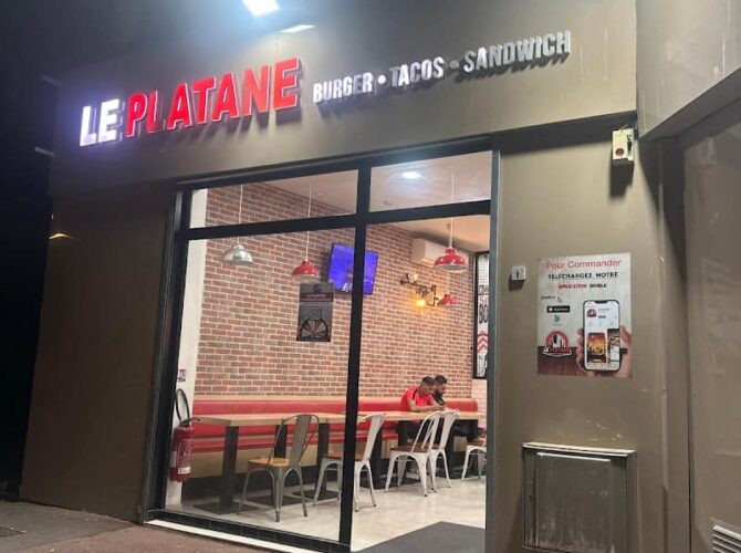 Restaurant Le Platane à Trappes, France