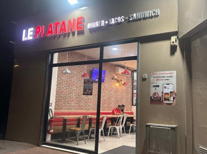 Restaurant Le Platane à Trappes, France