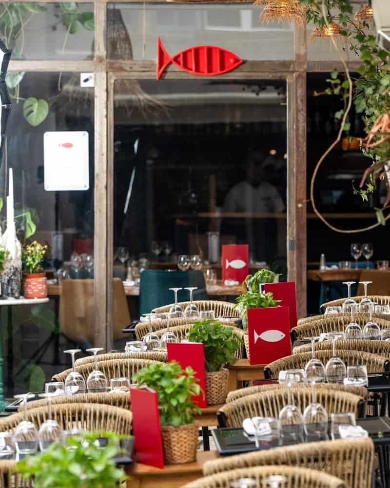 Restaurant Le poisson rouge Cassis à Cassis, France