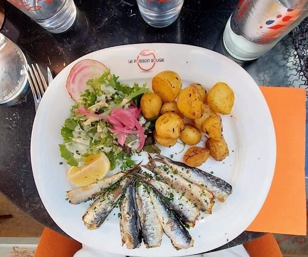 Restaurant Le Poisson Rouge à Pornic, France