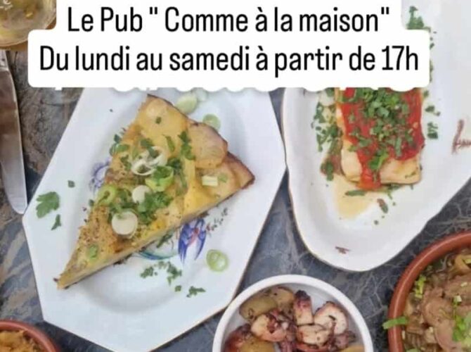 Restaurant Le Pub “Comme à la Maison” à Sète, France