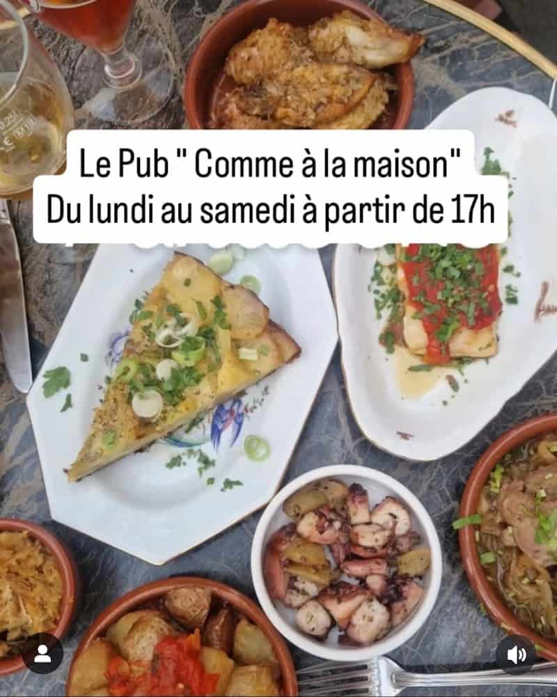 Restaurant Le Pub “Comme à la Maison” à Sète, France