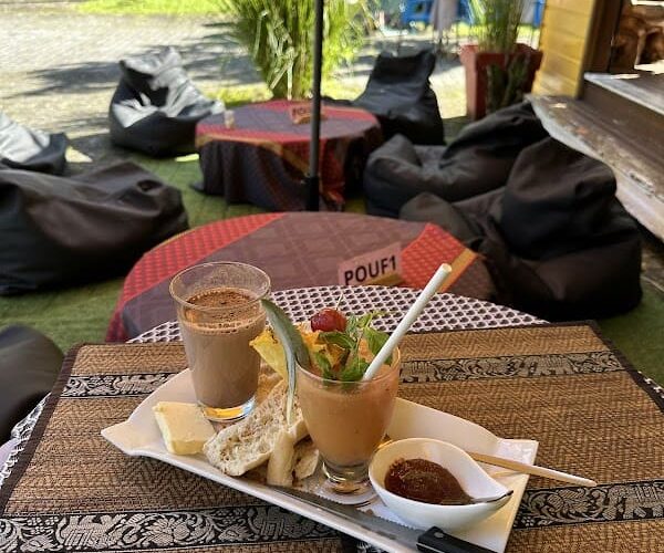 Le Restaurant la Cascade Blanche à Salazie, La Réunion