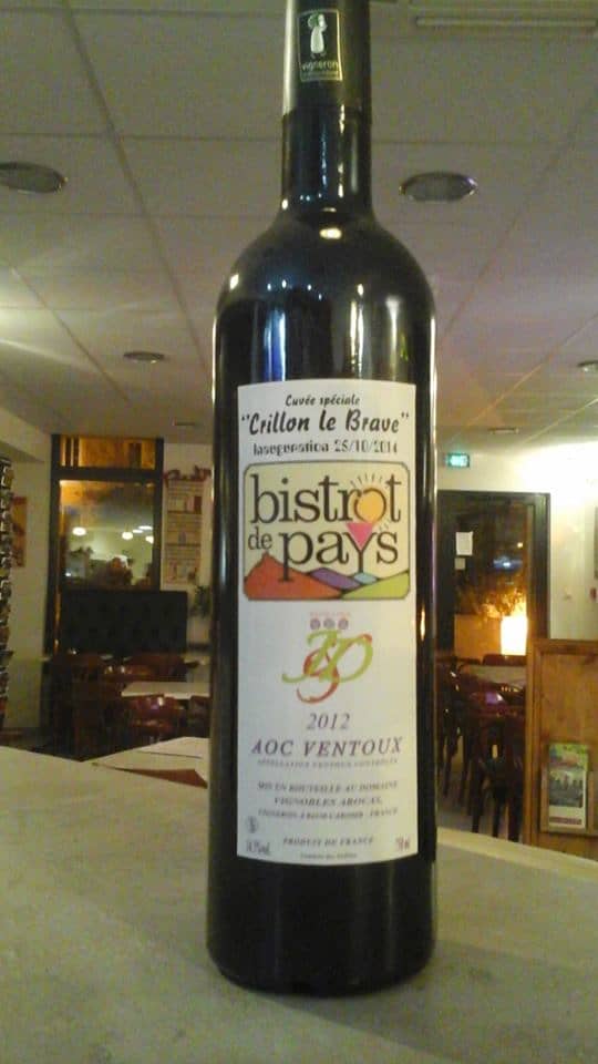 Le Saint Romain, bar, restaurant et gite d’étapes à Crillon-le-Brave, France