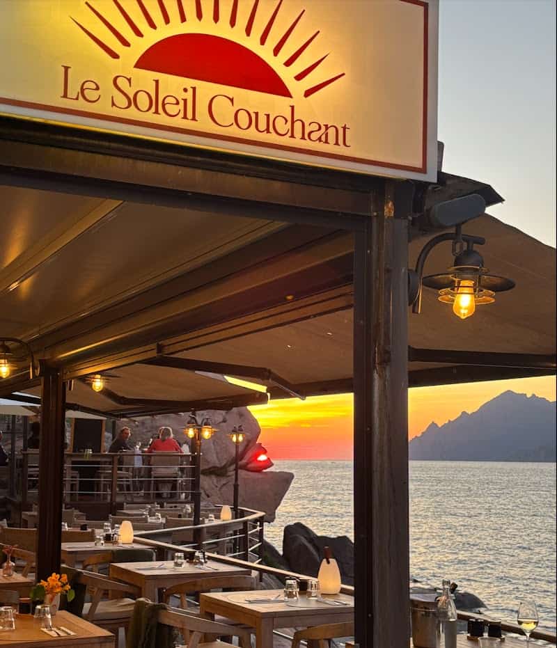 Restaurant Le Soleil Couchant à Ota, France