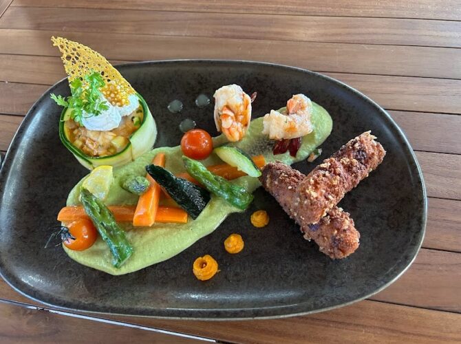 Restaurant Le Soleil Couchant à Ota, France