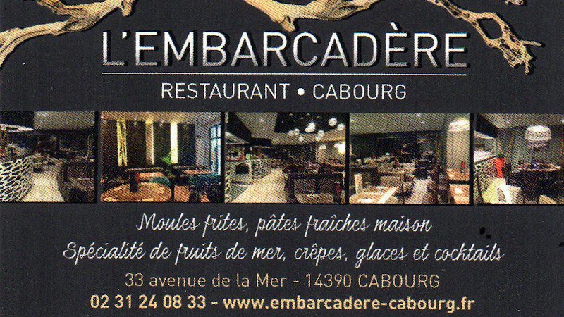 Restaurant L’embarcadère à Cabourg, France