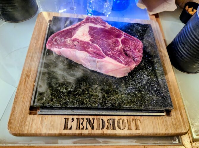 Restaurant L’Endroit à Malmedy, Belgique