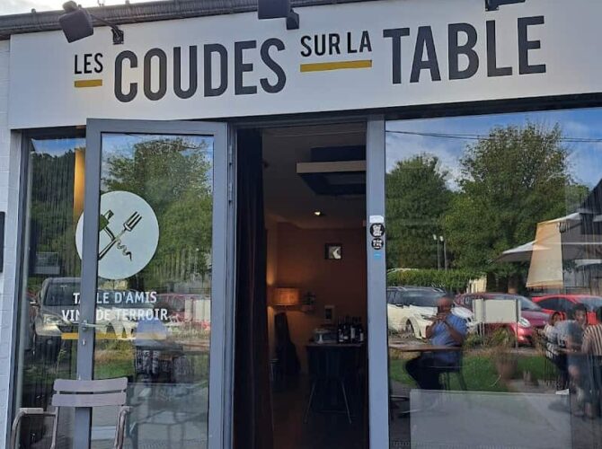 Restaurant Les Coudes sur la Table à Chaudfontaine, Belgique