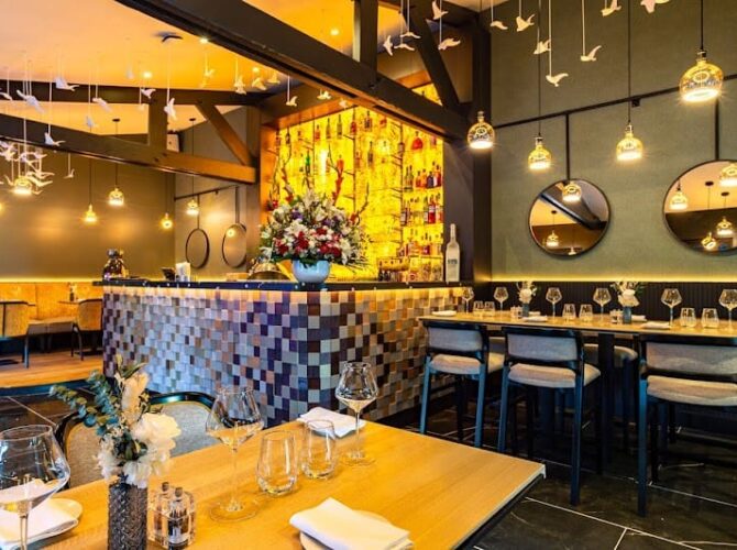 Restaurant Les Jardins du Port à Cergy, France