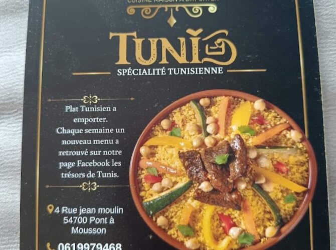 Restaurant Les trésors de Tunis à Pont-à-Mousson, France