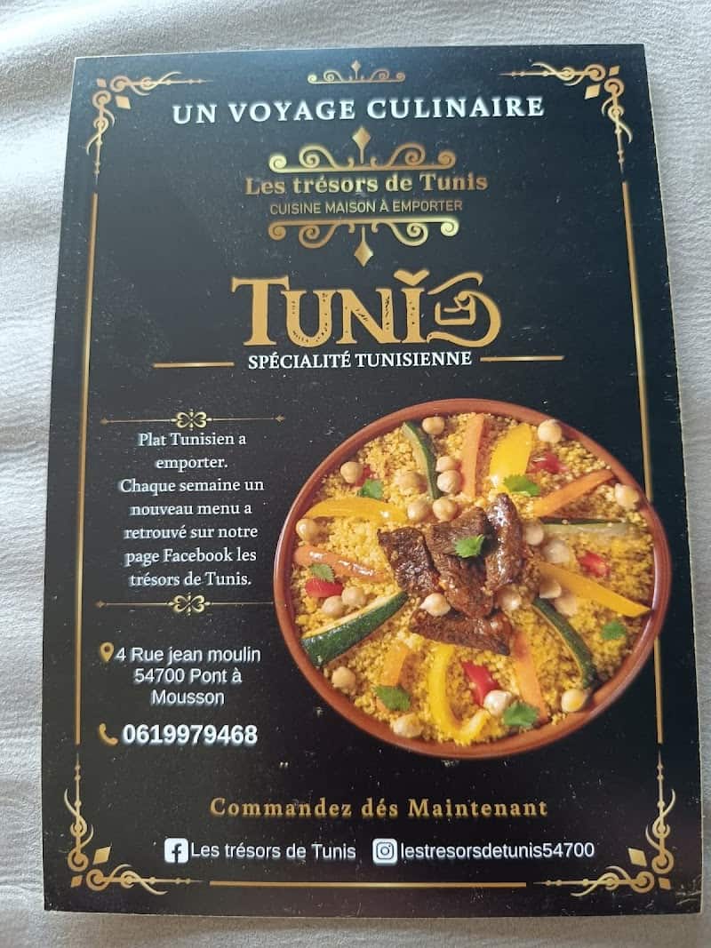 Restaurant Les trésors de Tunis à Pont-à-Mousson, France