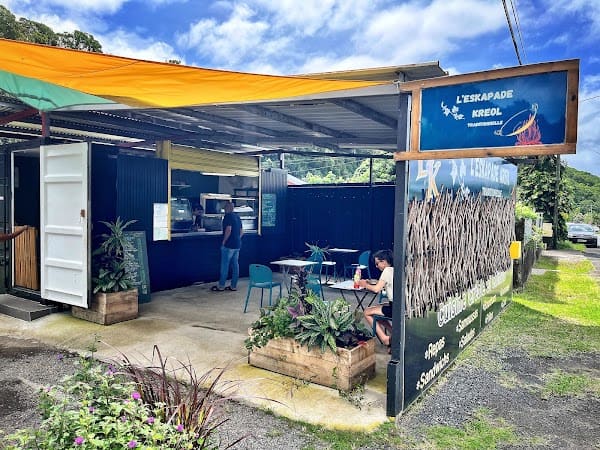 Restaurant L’Eskapade kreol snack-bar à Saint-André, La Réunion