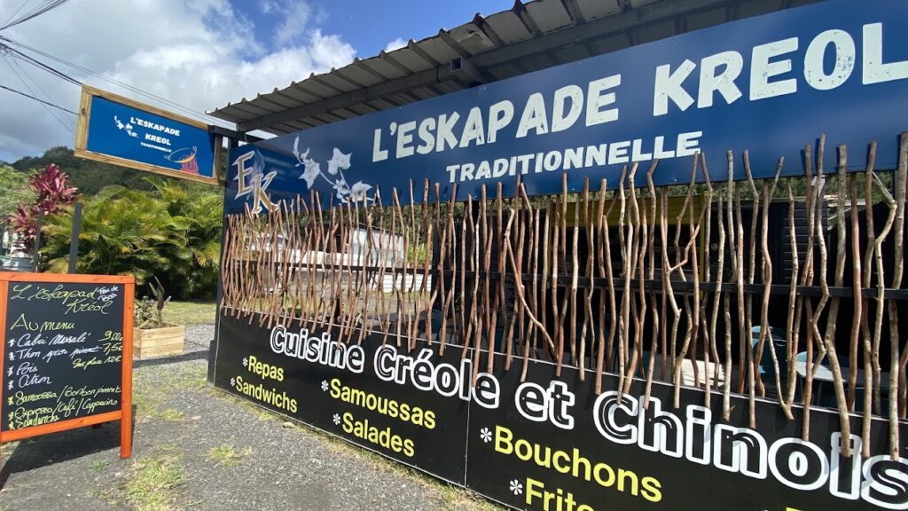 Restaurant L’Eskapade kreol snack-bar à Saint-André, La Réunion