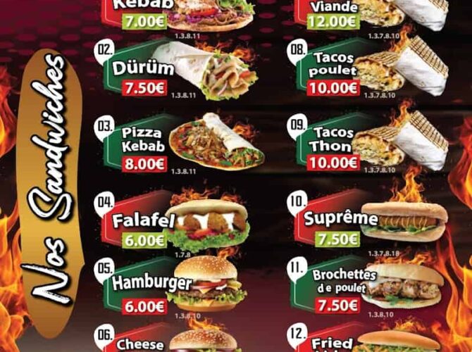 Restaurant Leziza pizza kebab à Diekirch, Luxembourg