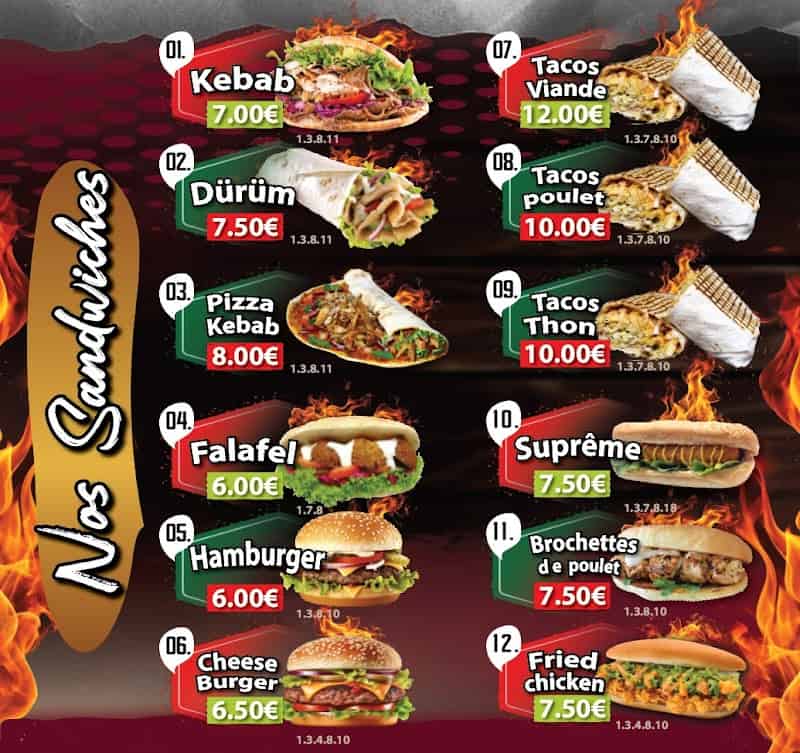 Restaurant Leziza pizza kebab à Diekirch, Luxembourg