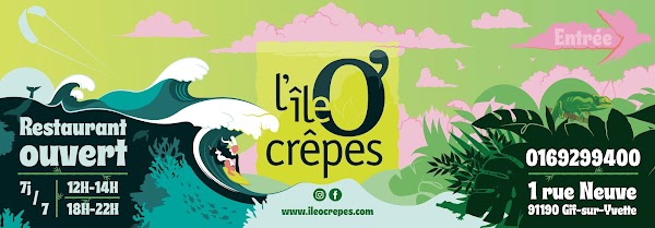 Restaurant L’île O’ Crêpes à Gif-sur-Yvette, France