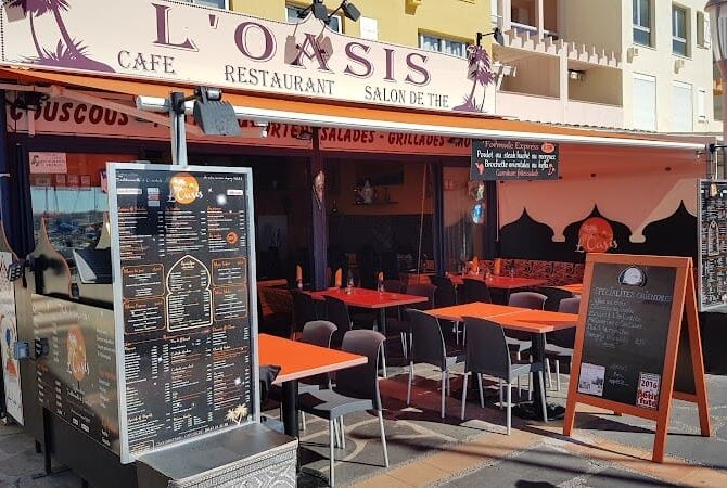 Restaurant L’Oasis à Le Cap d’Agde, France