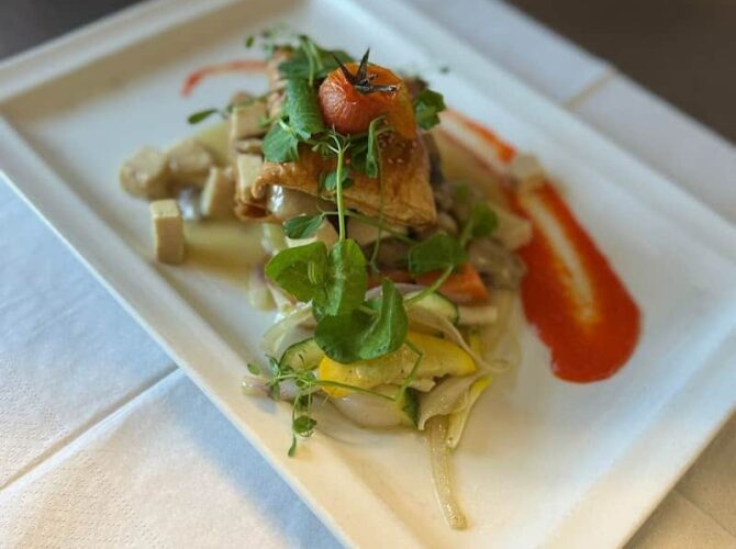 Restaurant L’Olivo à Esch-sur-Sûre, Luxembourg