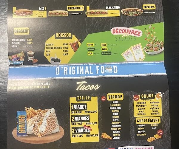 Restaurant L’Original Food Givet à Givet, France