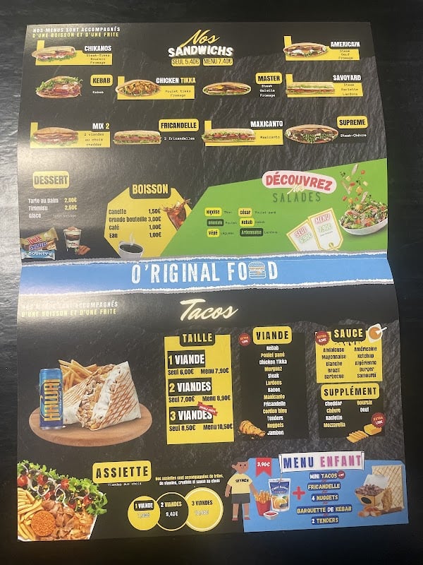 Restaurant L’Original Food Givet à Givet, France