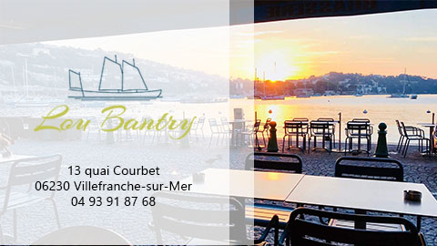 Restaurant LOU BANTRY à Villefranche-sur-Mer, France