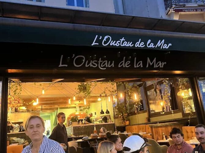Restaurant L’Oustau de la Mar à Cassis, France