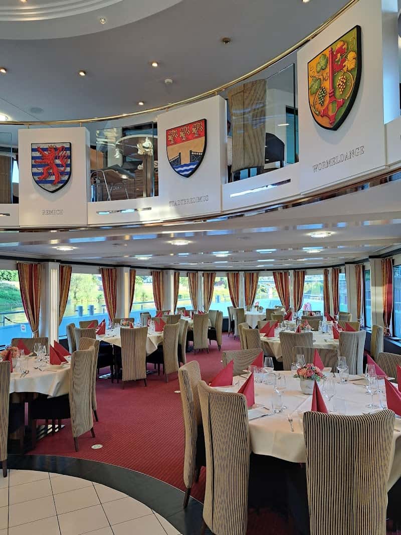 Restaurant M.S. Princesse Marie-Astrid à Grevenmacher, Luxembourg