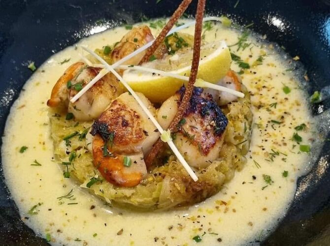 Restaurant Maison du coquillage à Houlgate, France