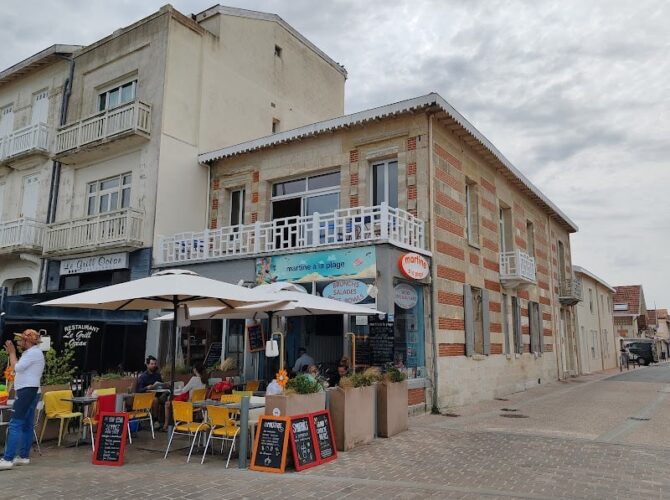 Restaurant Martine à la plage à Soulac-sur-Mer, France